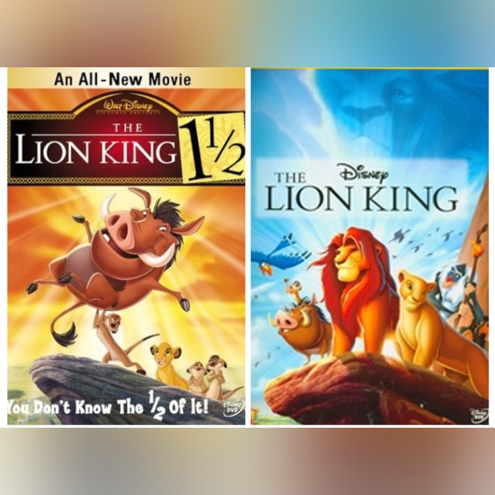 Lion King DVD Lot Disney 🍿 🎥 Family Movie Night Bundle 🔥 📀